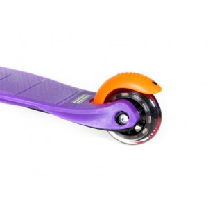 Самокат Mini Micro Purple (Мини Микро Сиреневый) + ленточки на руль в комплекте